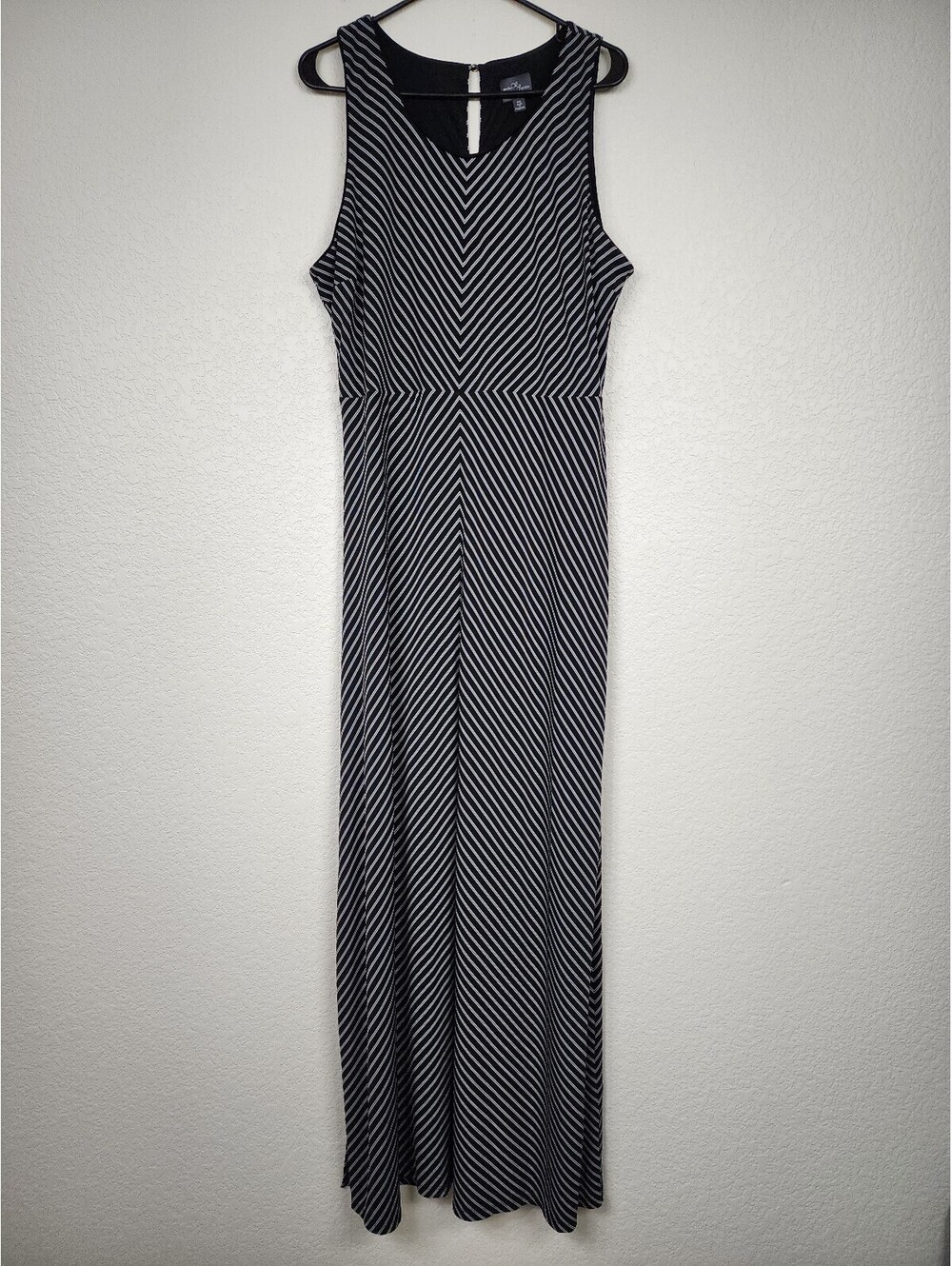 Market & Spruce Black Women's Sleeveless Maxi Dress XXL